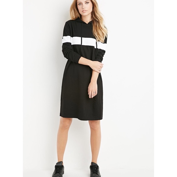 forever 21 hoodie dress